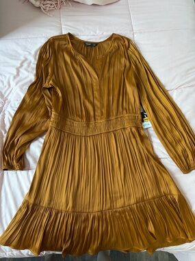 Mustard yellow simply Vera dress